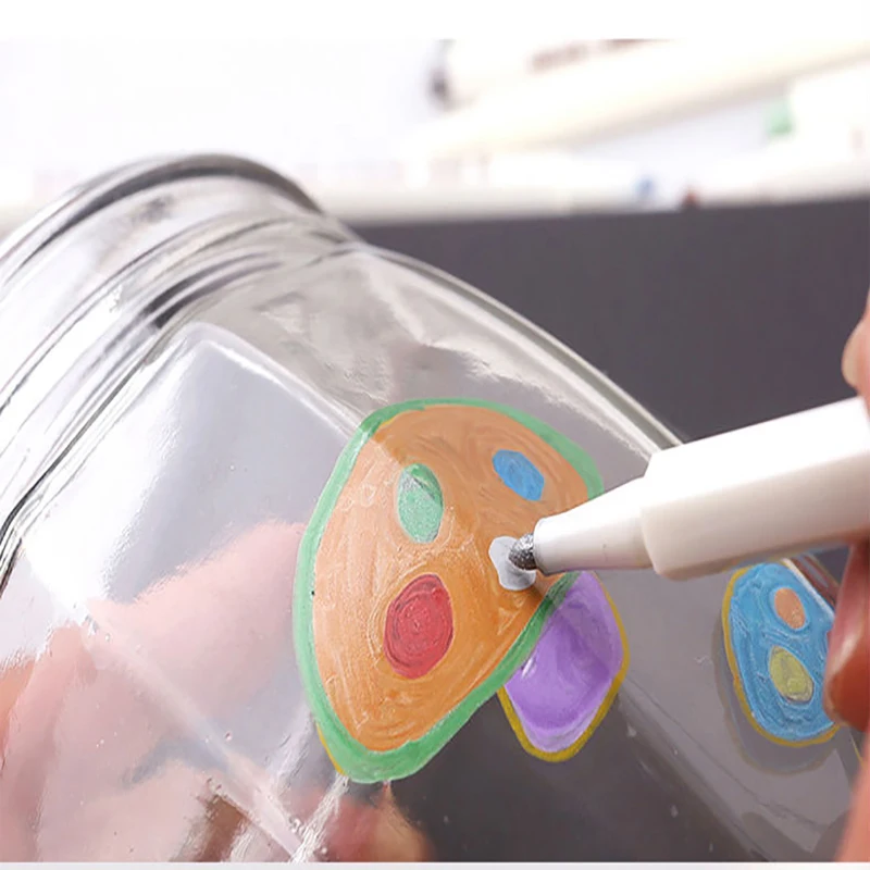 Маркеры для заточки 10 шт./лот металлический цветной маркер граффити многоцветные