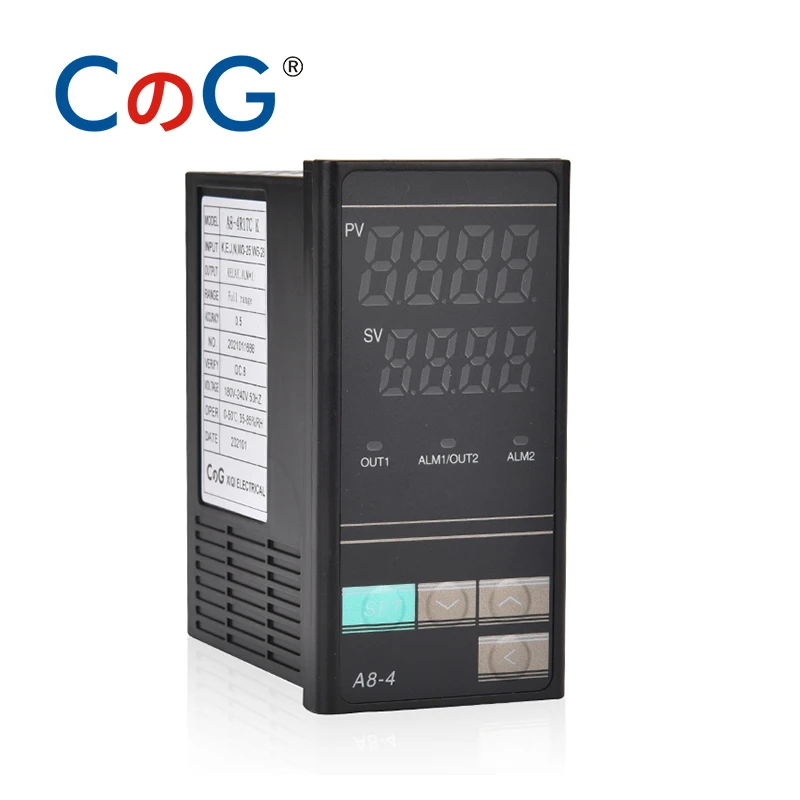 

CG A8-4 48*96MM K Type PID Intelligent Thermostat Digital Electronic Temperature Indicator Controller