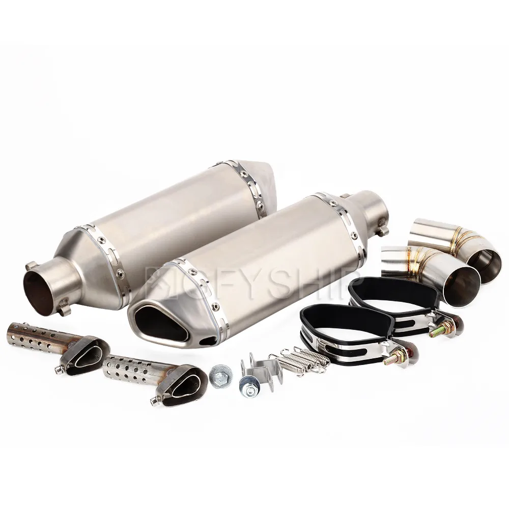 Мотоцикл для Ducati Monster 696/695 2008-2014 796 /795 695 /696 /796 Escape Slip-on глушитель с соединительной