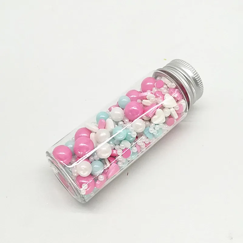 50 г съедобные разноцветные бусины жемчужный сахарный шар конфета украшение для