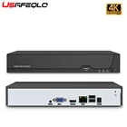 Система видеонаблюдения NVR 4K с функцией распознавания лица, Ip-рекордер Nvr для камер Xmeye, Dvr, 8, 16, 32 канала, охранная защита