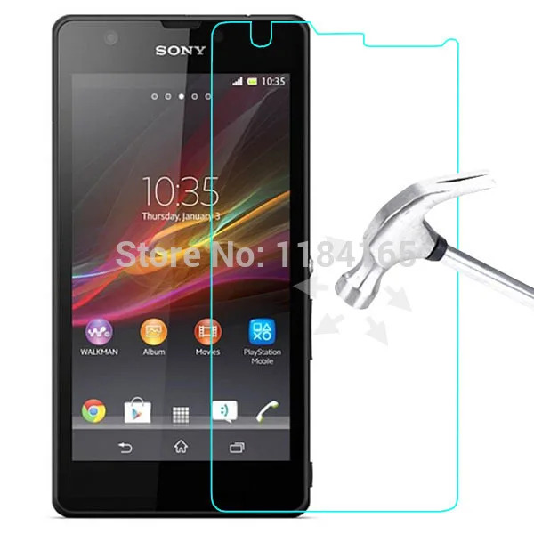 

Защитное закаленное стекло для sony xperia zr / m36h / c5502 /c5503, 0,25 мм