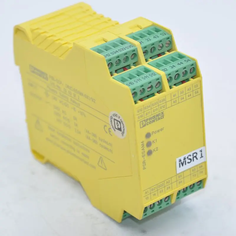 

Phoenix Contact PSR-ESAM4 Безопасность реле PSR-SCP-24UC/ESAM4/8X1/1X2
