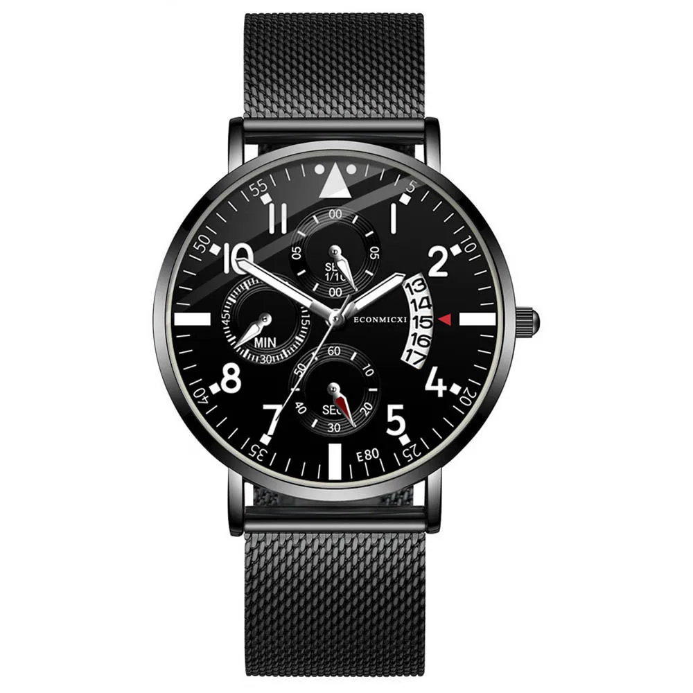 

2021 Fashion Luxury Men’s Quartz Analog Watch Ultra Thin Waterproof Wristwatch relogio masculino Fashion watch men часы мужские