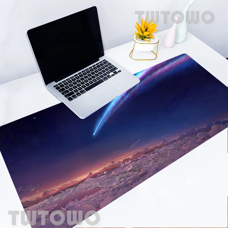 

Mouse Pad Your Name Anime Design Large Mouse Pad Mousepad HD Hot Sell Gaming Mouse Mat Gamer Carpet Office Decoration Mouse Mat
