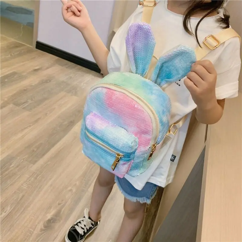 Рюкзак с милыми заячьими ушками для новорожденных и маленьких девочек Школьные