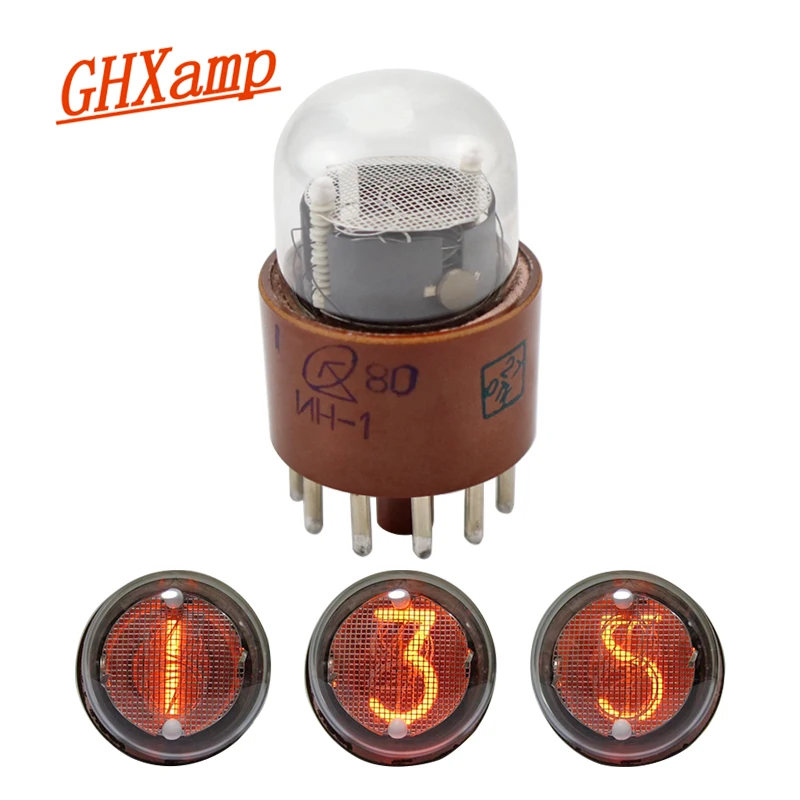 GHXAMP новый в 1 светящаяся трубка Nixie для дома сделано аксессуары часов сделай сам