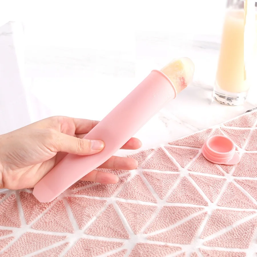 Силиконовые формы DIY Мороженое Плесень ручной Эскимо с крышкой многоразовые