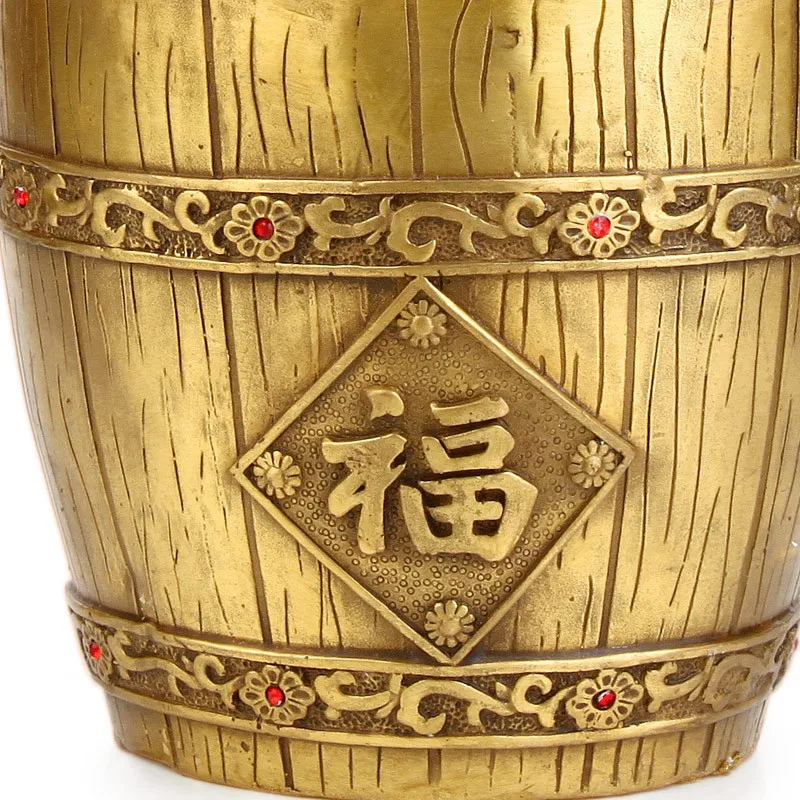 Кастрюля из золота и меди золотые украшения украшение для домашнего интерьера