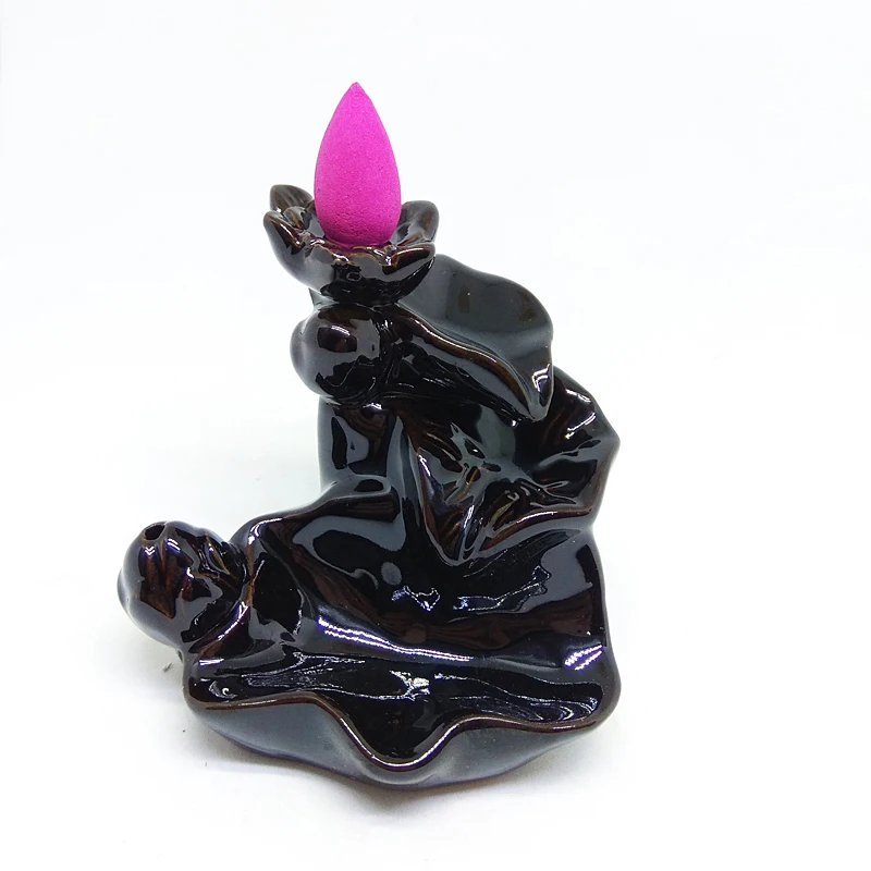 Создает Эфект старины отлично подходит обратного горелка Лотос Керамика Ладан