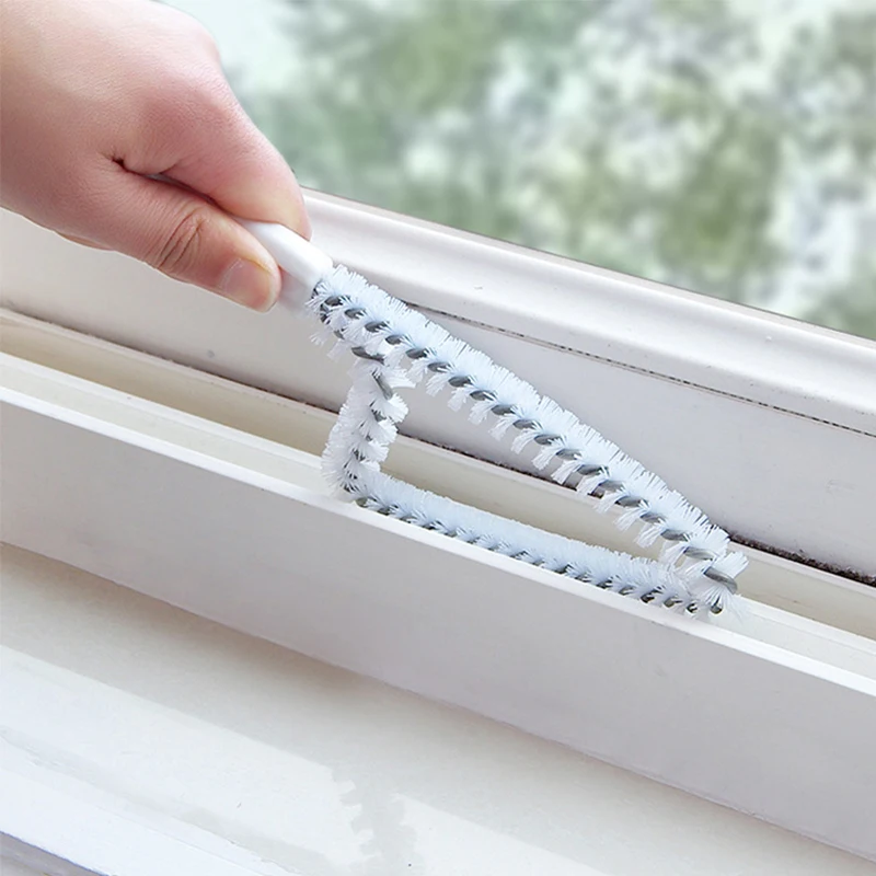 

Multipurpose Kitchen bathroom Window / Wash station / Flume / Crevice Cleaning brush Practical Clean tool