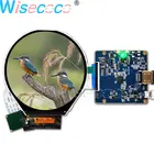 Круглый ЖК-дисплей Wisecoco 3,4 дюйма 800*800 IPS, 2S4P WLED подсветка с платой драйвера MIPI для инструментов