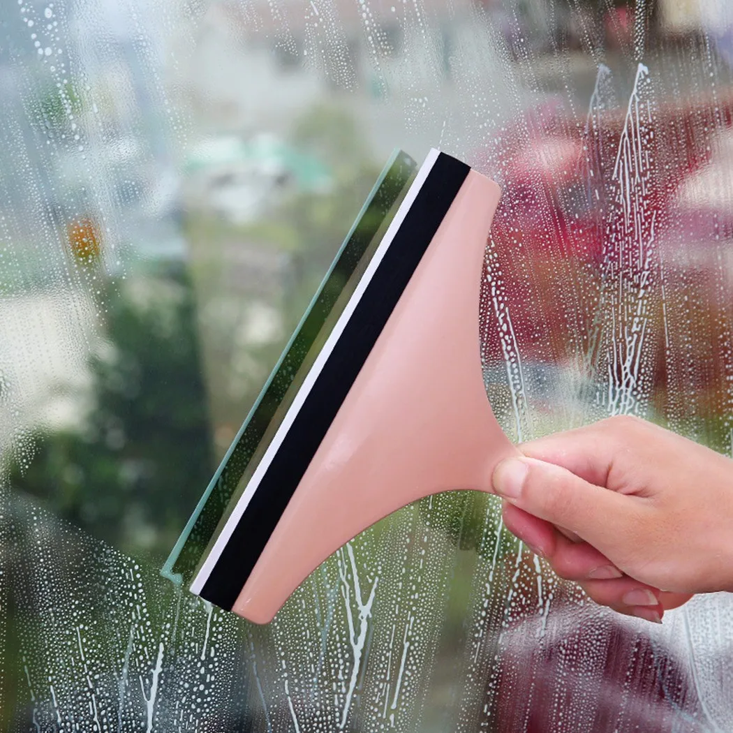 

Multipurpose Window Squeegee Glass Cleaning Wipe Rubber Blade Shower Screen Washer Soft scraping Washing Kitchen Bathroom Tools