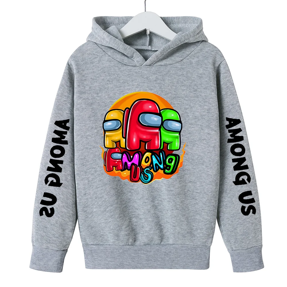 

Boys Hoodies Kids Clothes Funny Game Girls Kawaii Boys Comic Sweatshirt Children Fashion Street Style Pullover Autumn