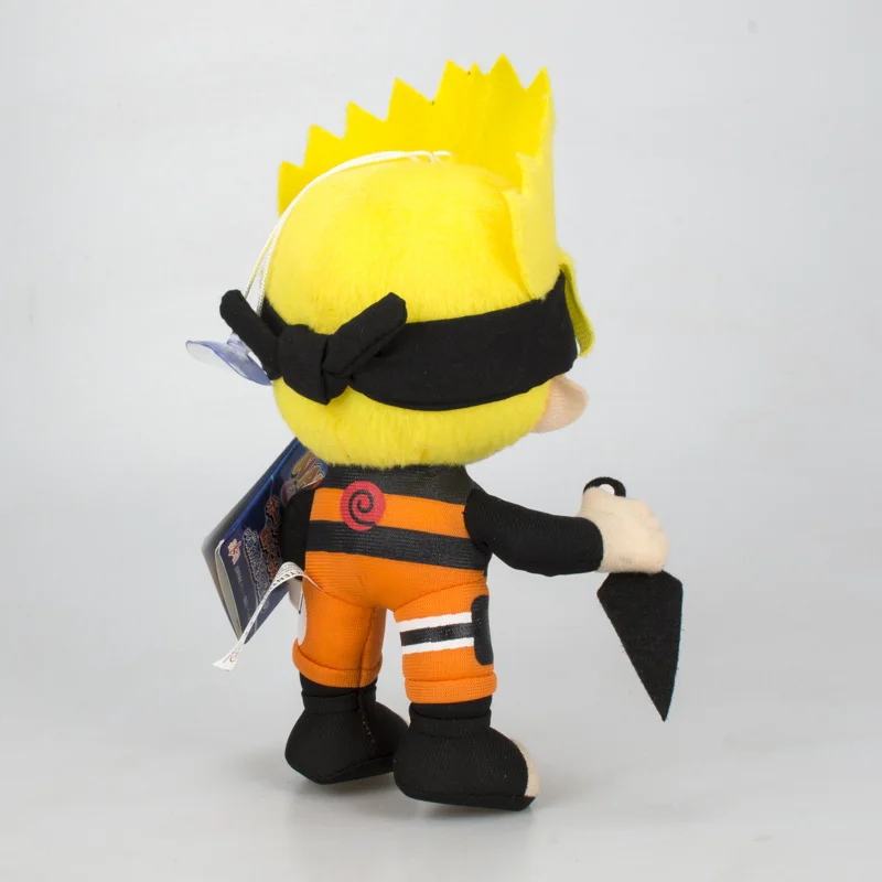 

18cm Anime Narutoed Stuffed Plush Toys Cartoon Uzumaki Sasuke Gaara Itachi Kakashi Funny Figurine Soft Doll Toys Gifts For Kids