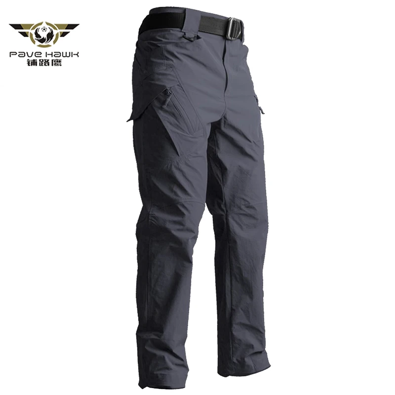 Мужские быстросохнущие брюки-карго IX9 водонепроницаемые Тактические Легкие