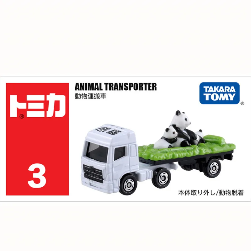 

Tomy Tomica Alloy Car Model Simulation Toy No. 3 Animal Panda Truck Cars Diecast Metal Model Kit Toys Collectable Boxed 438908