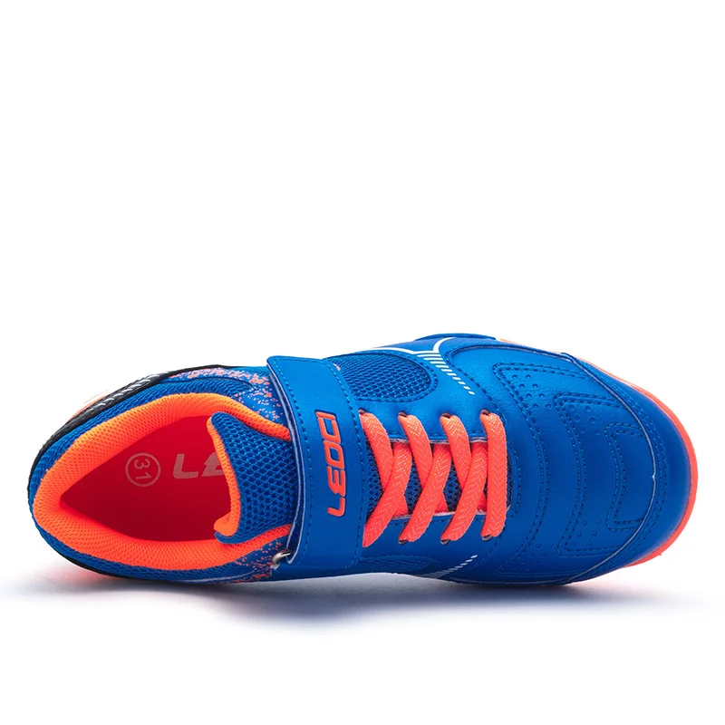 Детские кроссовки для мальчиков сетчатая дышащая обувь футбола спортивная