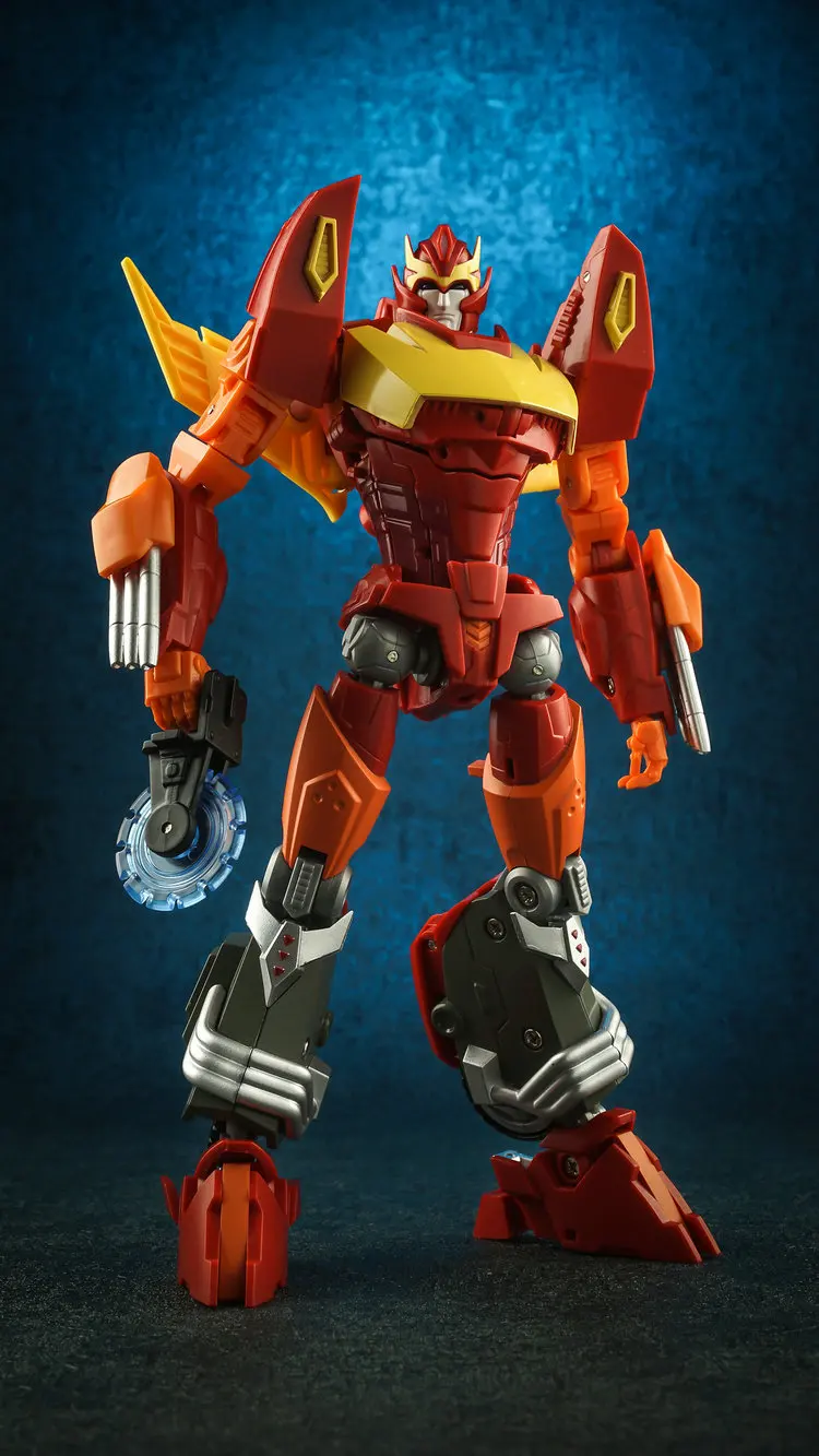 

SXS Transformation R-04 R04 Hot Rodimus IDW Anime Mode Action Figure Robot Toys