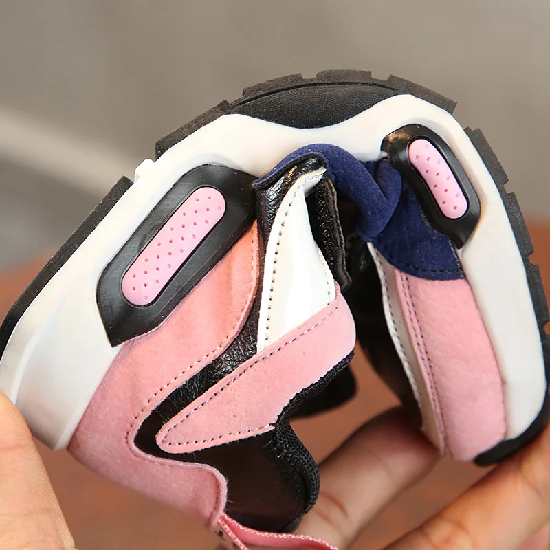 Новая спортивная детская обувь детские туфли для мальчиков Демисезонный сетка с