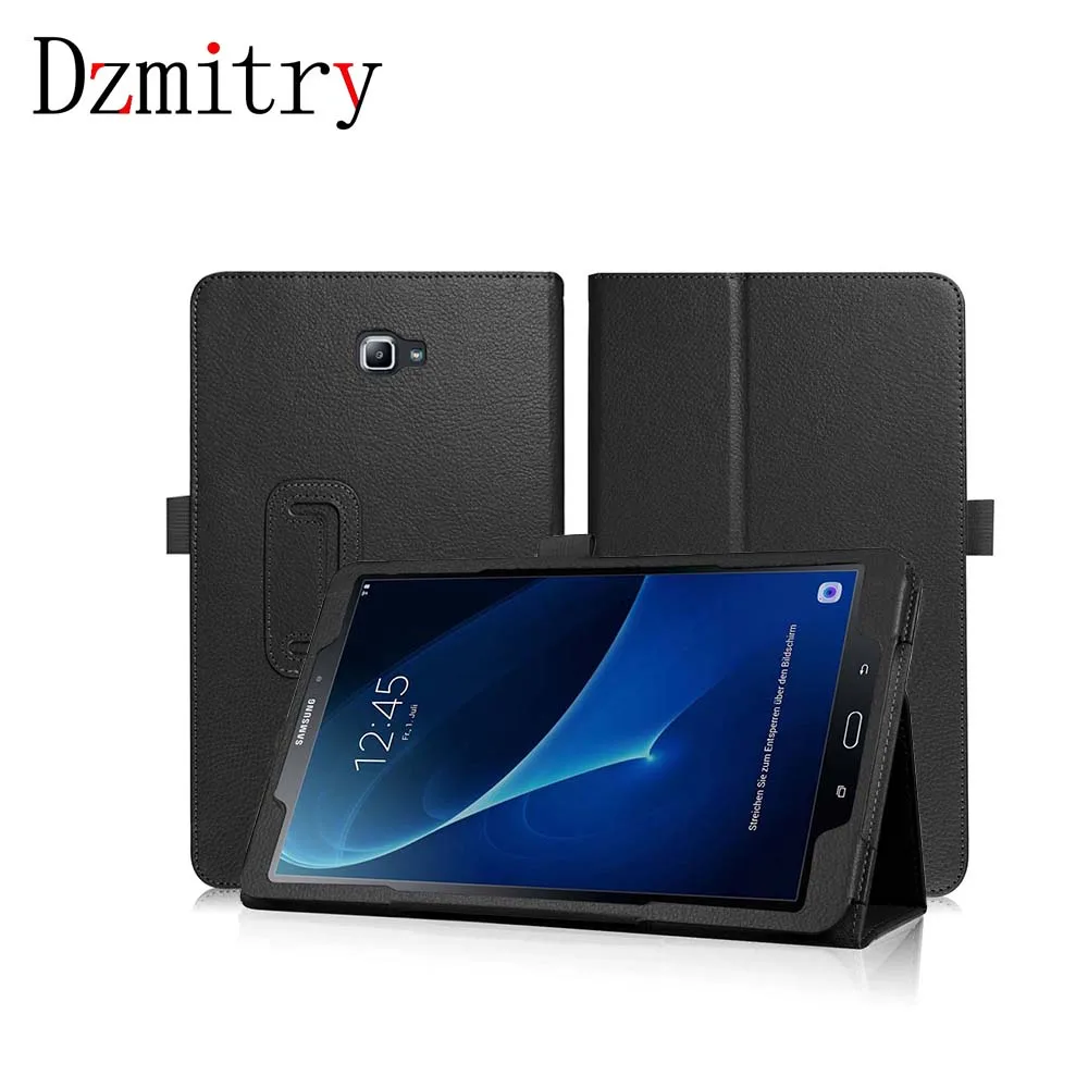

Магнитный складной чехол для Samsung Galaxy Tab A, A6, 10,1 дюйма, SM-T580 T585, T587, защитный чехол для планшета, пленка, ручка