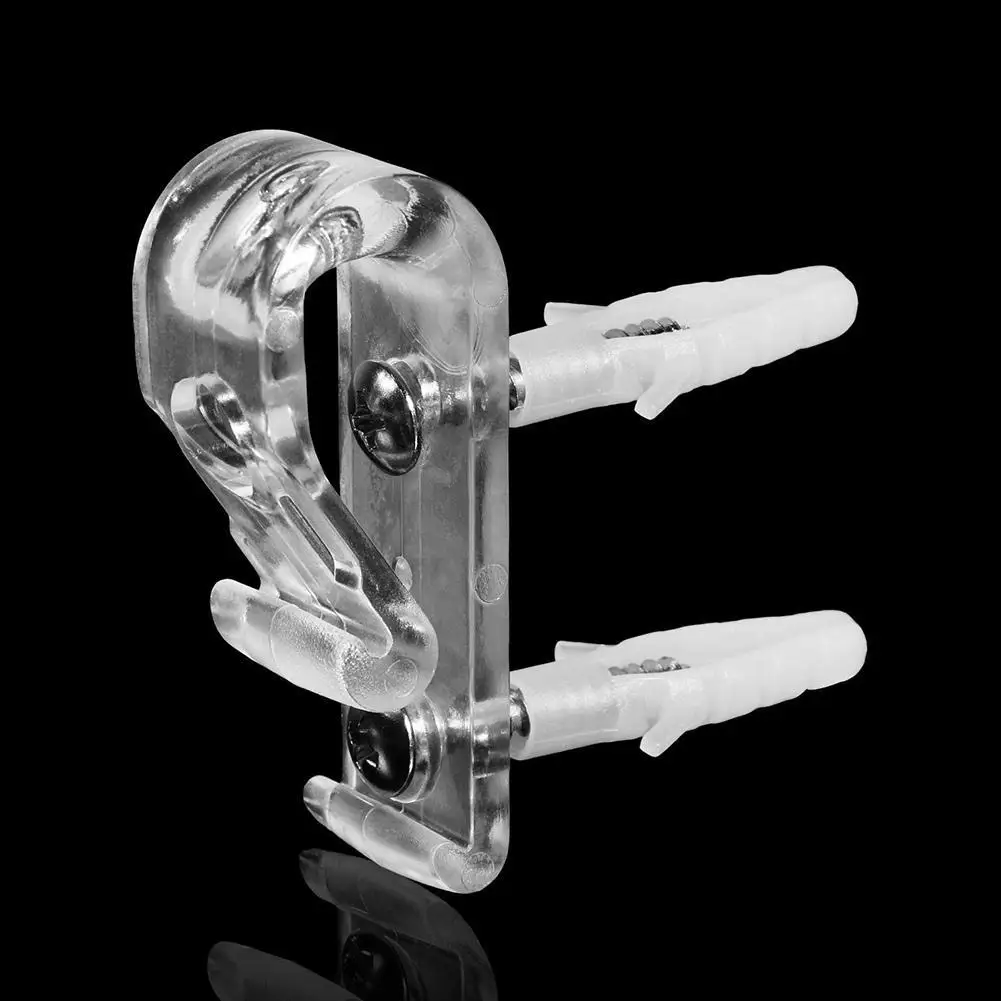 4 шт./компл. безопасно для детей роликовой шторы крюк Держатель фиксированного