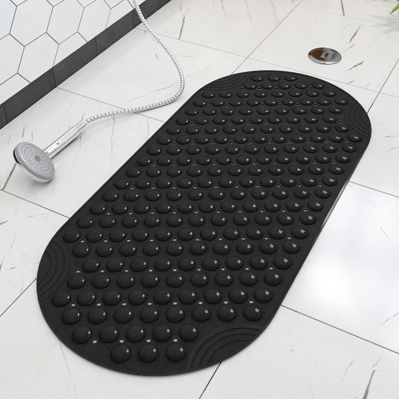 

Toilet Floor Mat Home Bathroom Non-Slip Mat Hotel Rubber Shower Room Falling-Resistant Mat Toilet Bath Bathroom Foot Mat