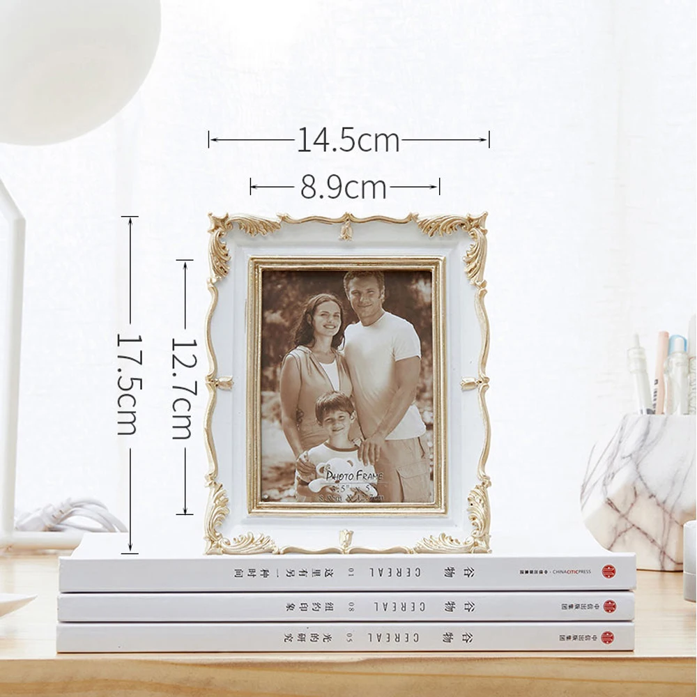 Настольная фоторамка из смолы фотодисплеи украшение для офиса или дома RPF004