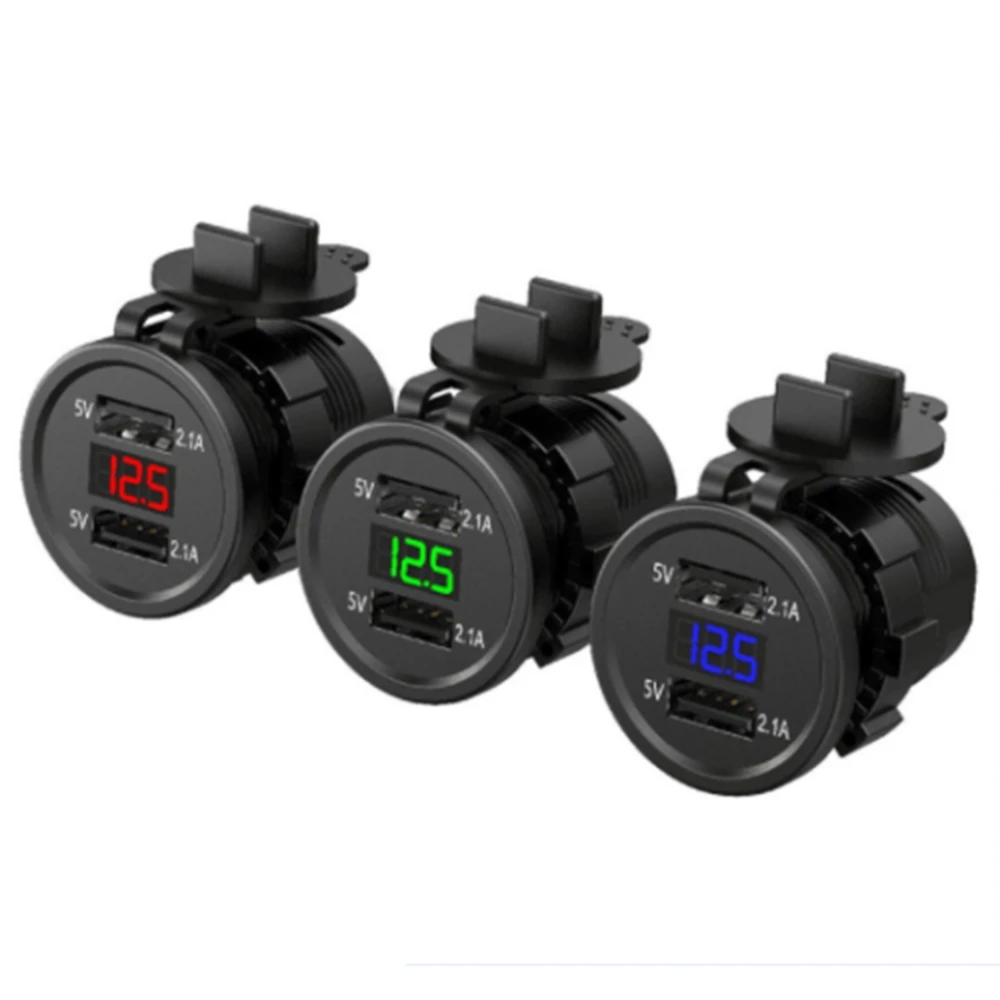 Зарядное устройство USB 5 В 4 А два порта| |