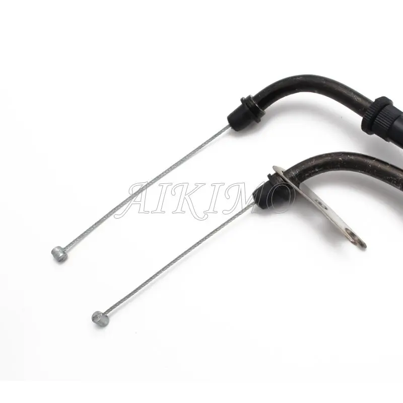 2 шт. черные маслопровода дроссельной заслонки для мотоцикла набор проводов