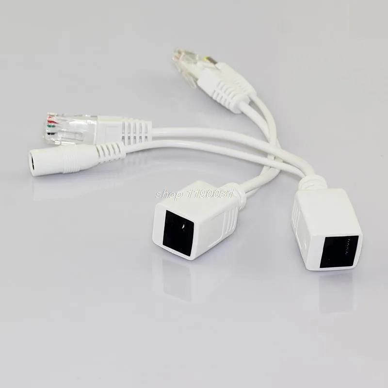 Адаптер Poe Rj45 для кабеля 12 В 10 пар | Безопасность и защита