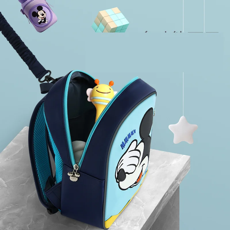 Оригинальная сумка disney для детской коляски рюкзак Минни Микки Маус дорожная