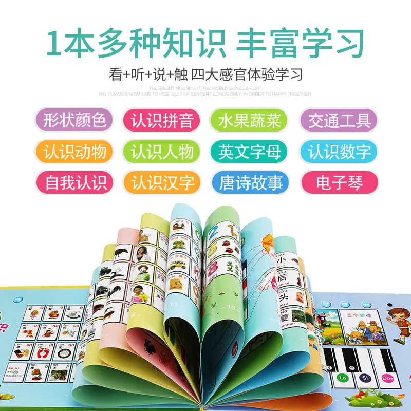 Обучающие учебные книжки Pinyin для обучения правописанию на китайском английском