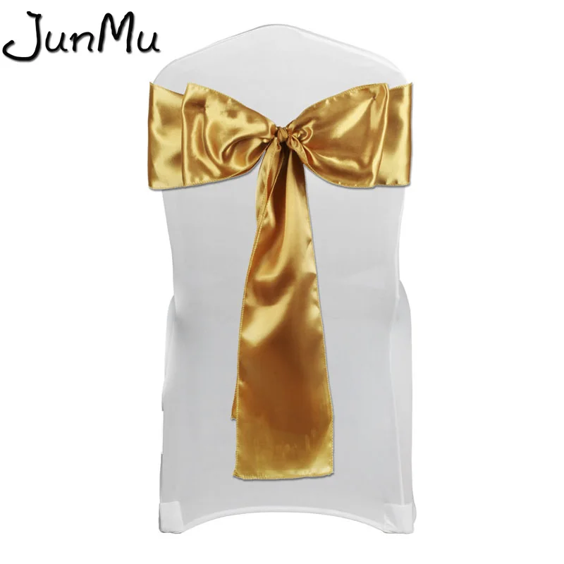 6 &quotx 108&quot атласная лента на стул бант для банкета свадьбы банта галстуки бабочки