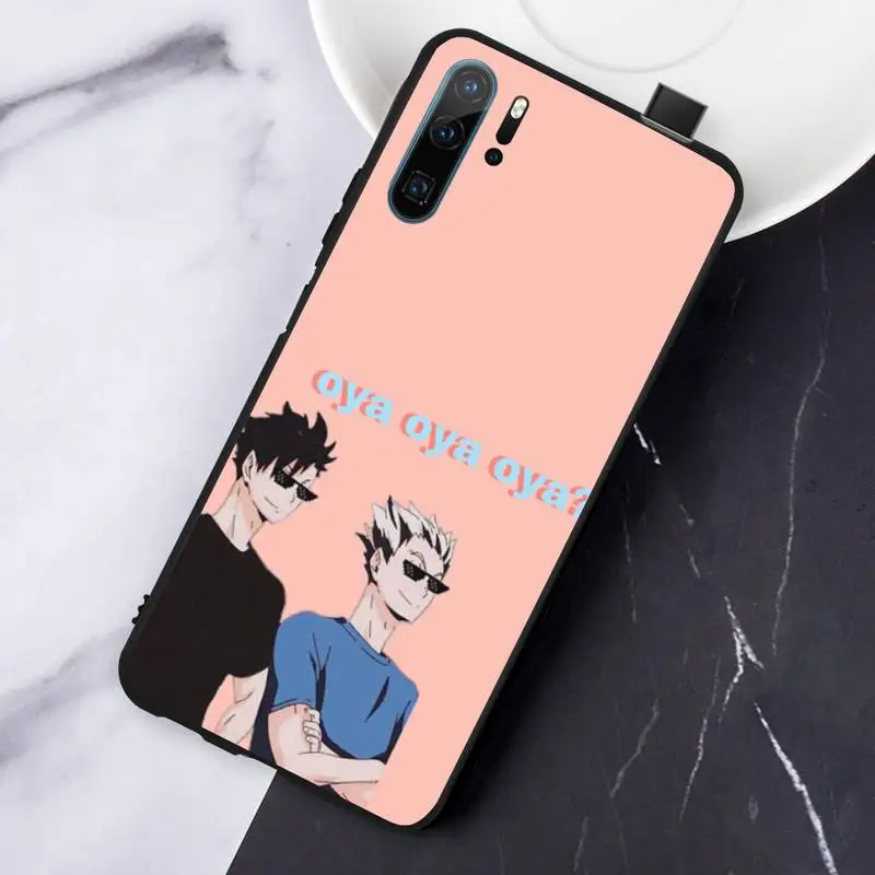 

Nekoma Haikyuu hot anime manga high quality Phone Case shell For Huawei honor Mate P 10 20 30 40 Pro 10i 9 10 20 8 x Lite