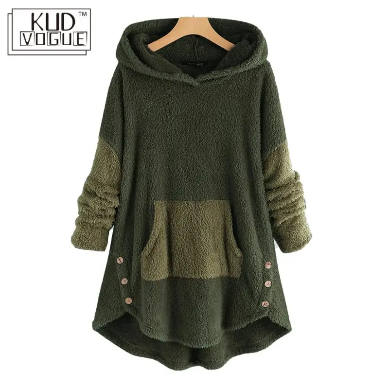 Женский фланелевый пуловер с капюшоном на весну и осень модная женская верхняя