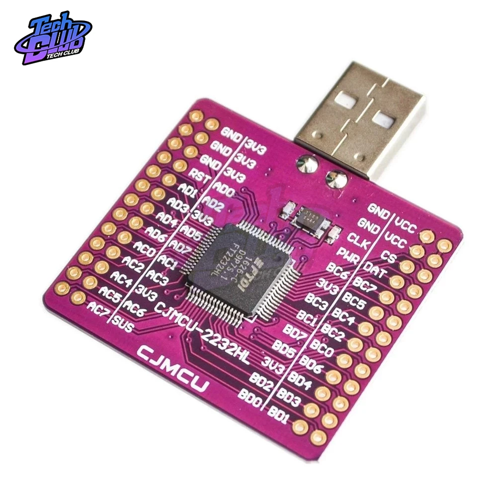 CJMCU-2232 FT2232HL FT2232 HL USB для UART FIFO SPI I2C JTAG RS232 модуль N9P6 | Инструменты