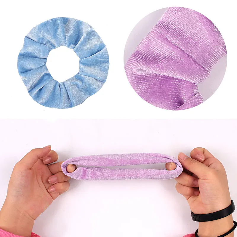 Неоновые резинки для волос 1 шт. эластичные красочный держатель конского хвоста