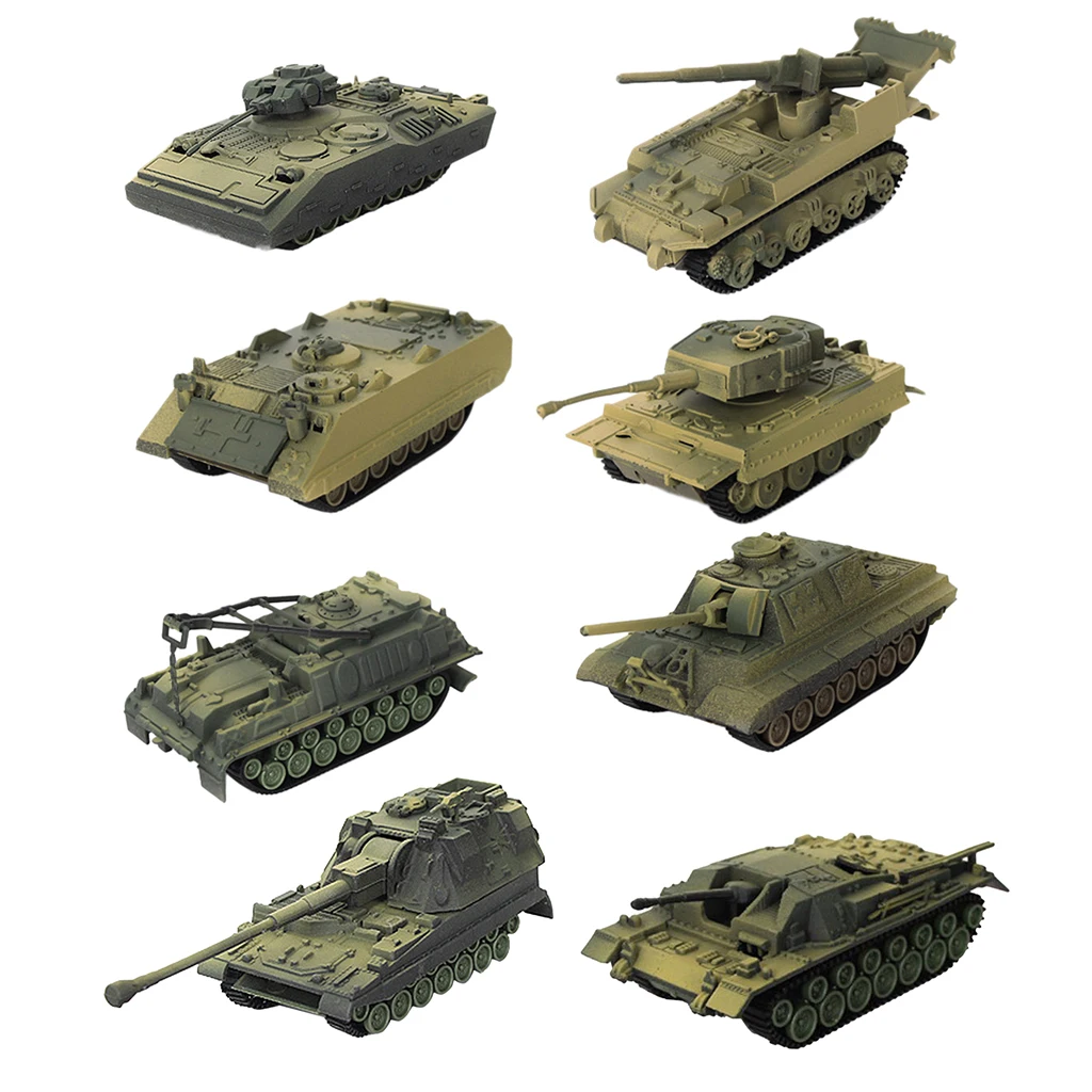 Модель автомобиля 4D бак-боец 1:72 пластиковый тяжелый бак коллекционные предметы |