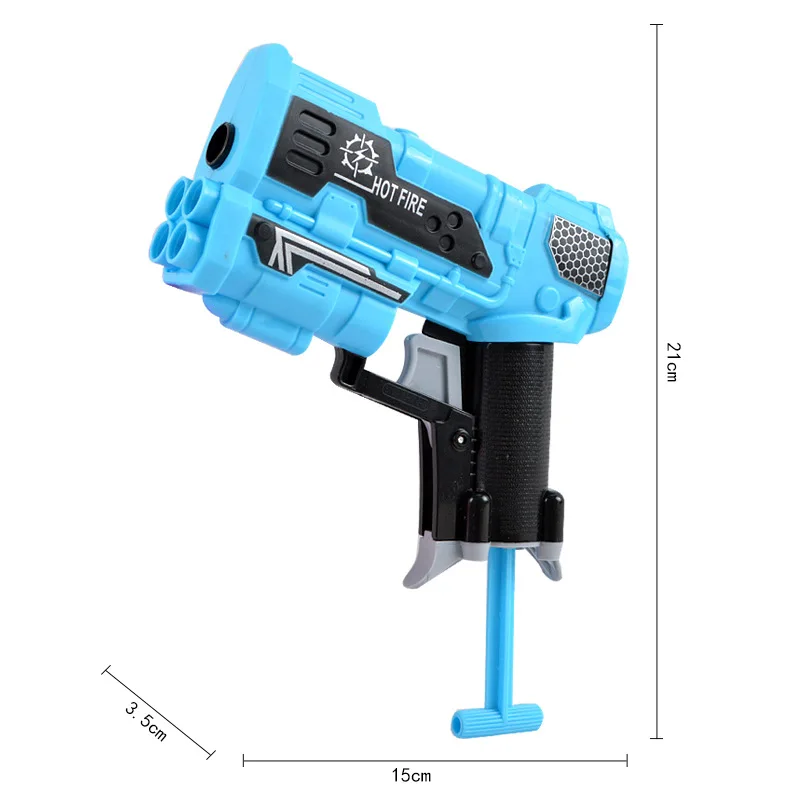 1 шт. 2 мягкие пулеметные пистолетные игрушки уличная битва игрушечное оружие АБС