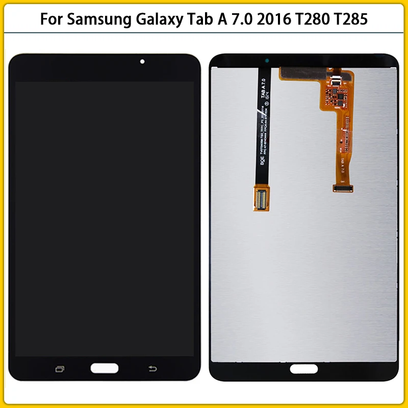 

Новинка, для Samsung Galaxy Tab A 7,0, 2016, женский Дисплей T280 T285, ЖК-дисплей, сенсорный экран, дигитайзер, датчик в сборе, замена