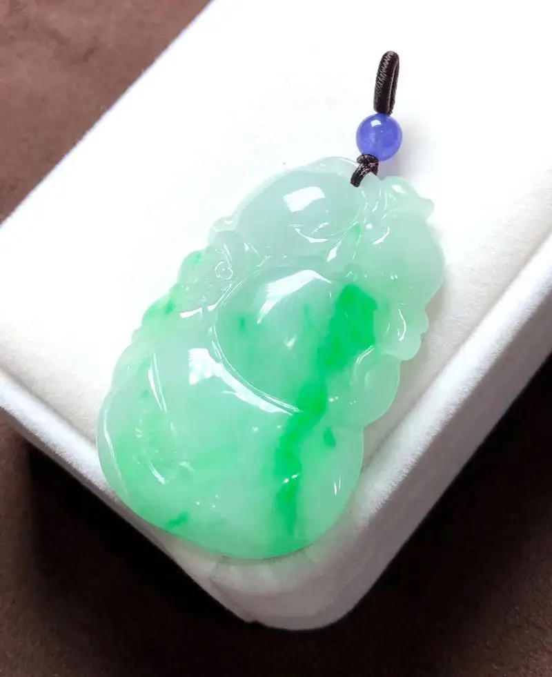 Подвеска из натурального нефрита персика Мьянмы подвеска амулет подвесные