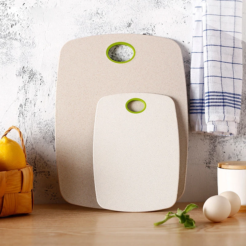 Доска разделочная YMEEI из пшеничной соломы 2 шт. | Дом и сад