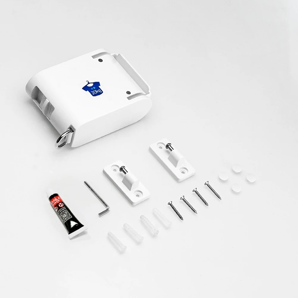 Внутренняя невидимая бельевая веревка с выдвижным отверстием сушилка для