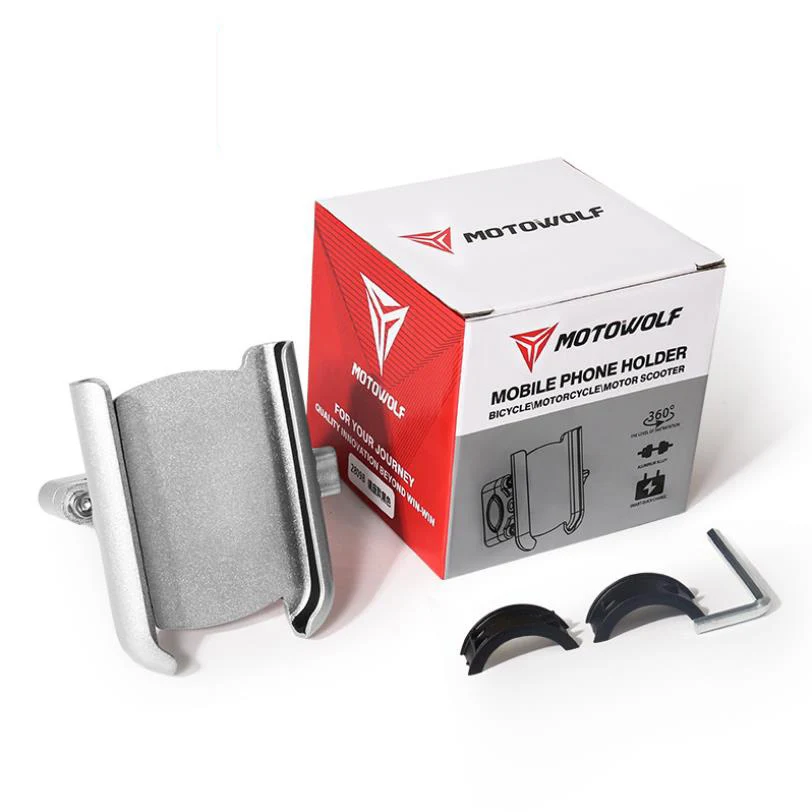 Держатель для телефона на велосипед из алюминиевого сплава 12-24 В крепление руль