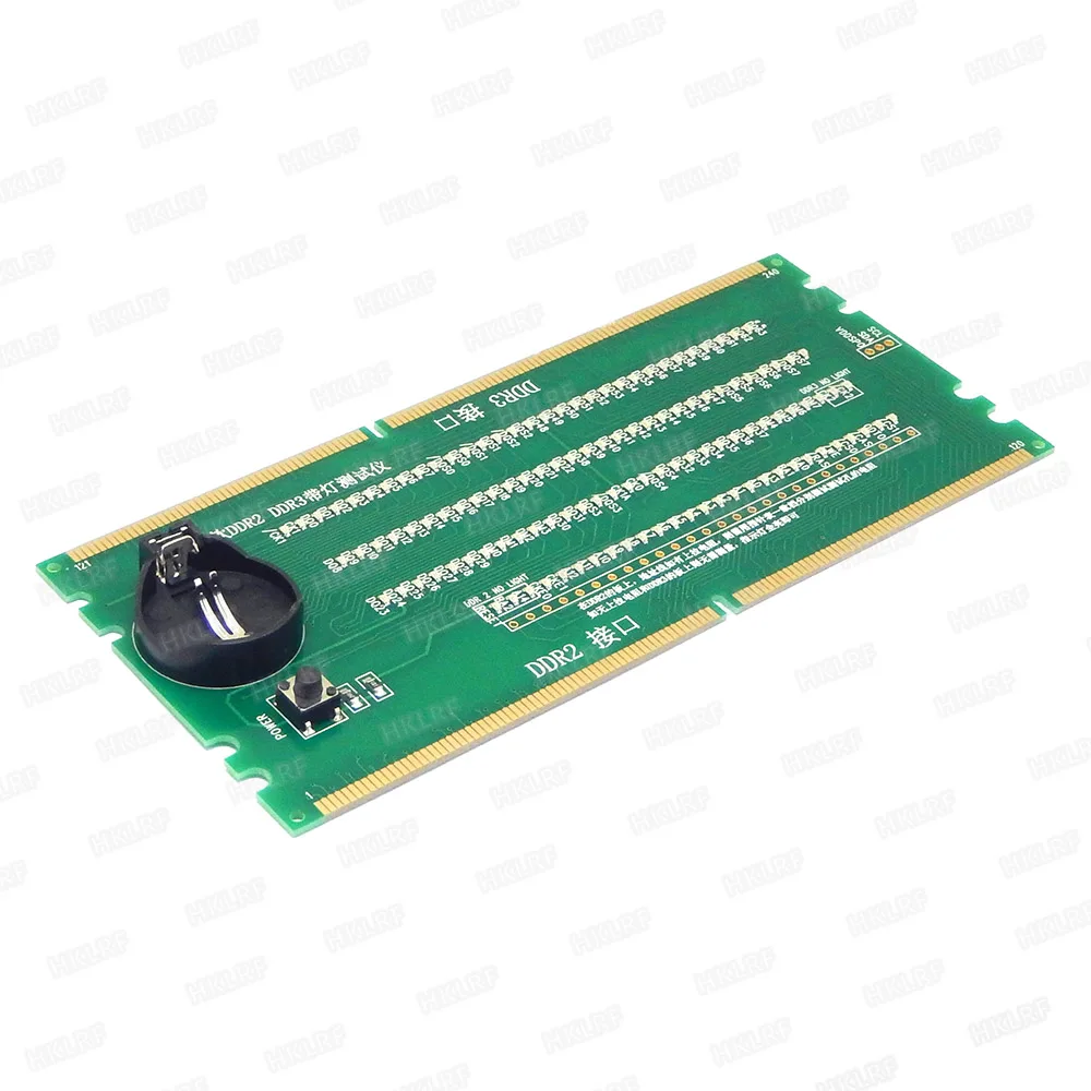 DDR2 DDR3 2 в 1 освещенный тестовый er с светильник для настольной материнской платы