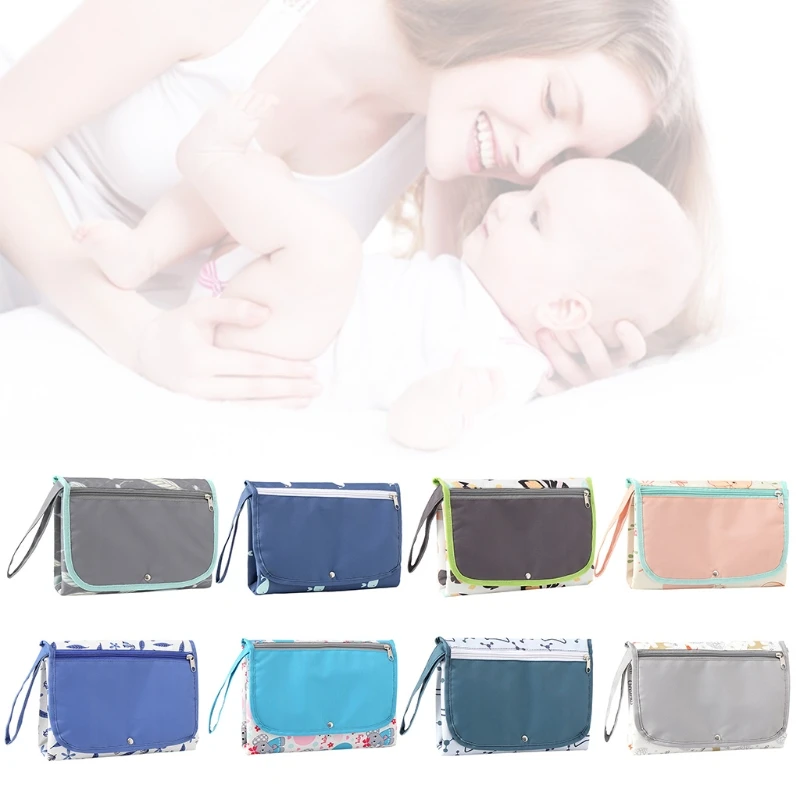 

Baby Diaper Changing Pad Waterproof Changing Pad Out Portable Folding Multifunctional Stroller Bag J60B