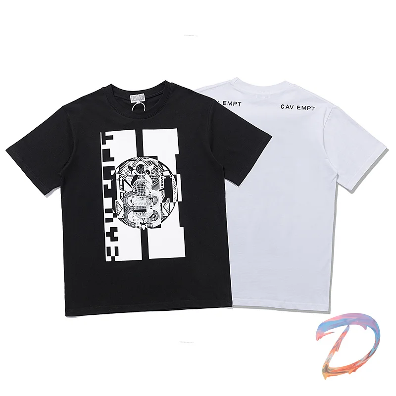 

CAVEMPT Short Sleeves T-shirt Industrial Style High Quality Round Neck Men's Clothing CAVEMPT Fashion Loose T Shirts Women's Top