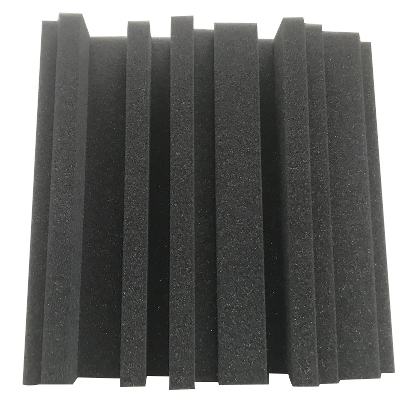 24Pcs Studio Acoustic Foam Panels Sound Absorbing KTV Noise Absorption Tile Wedge Proofing Wall Promotion | Строительство и