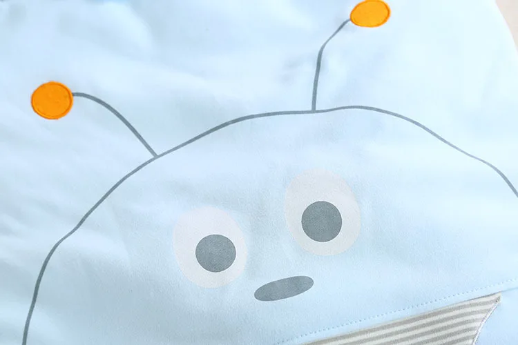 Мягкий спальный мешок из чесаного хлопка для новорожденных Пеленальный